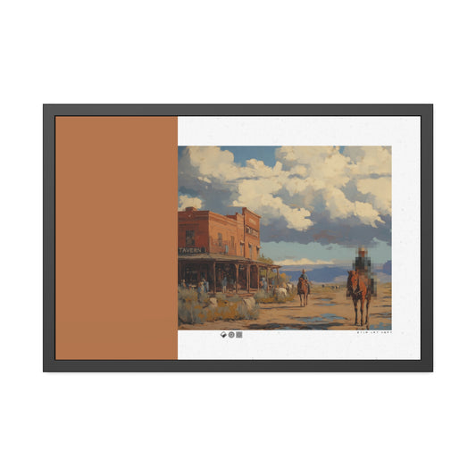 Tavern - MDRN ANTQ - Framed Print