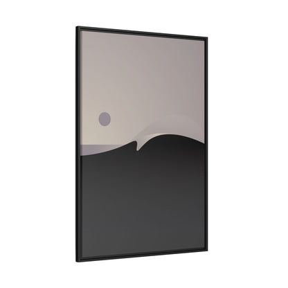Hazy 2 - Framed Canvas