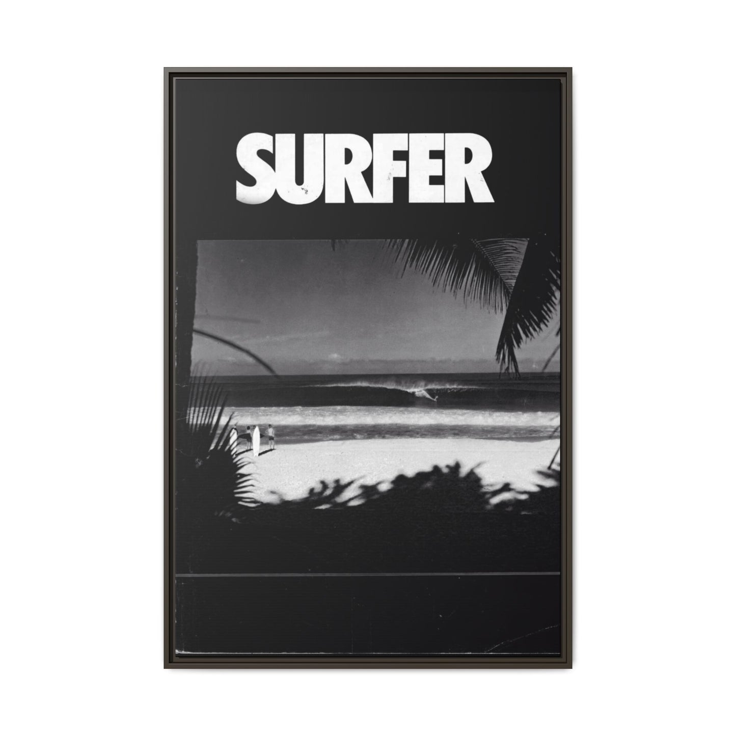 Cover Shot - Pipe - Framed Canvas