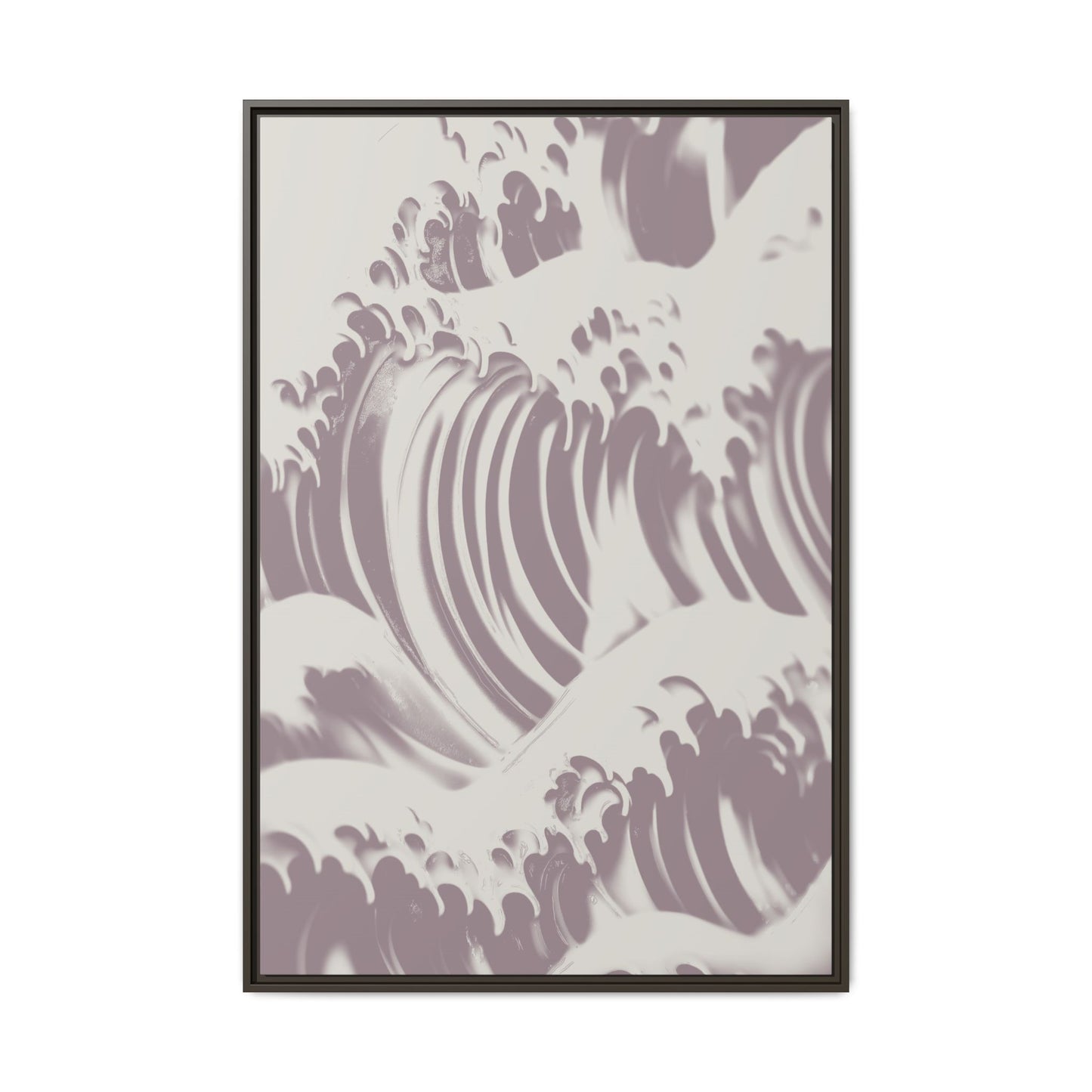 Eastern Crest - Purple Haze - Framed Canvas