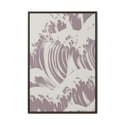 Eastern Crest - Purple Haze - Framed Canvas