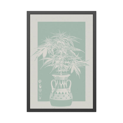 Legalize Mother Nature - Sage- Framed Print