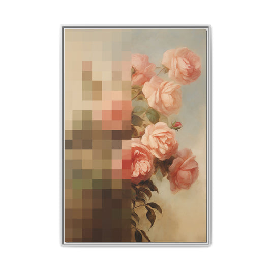 Roses - Framed Canvas