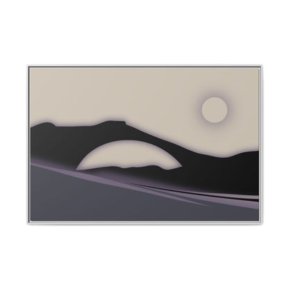 Archway - Purple Haze - Framed Canvas