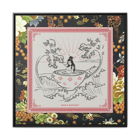 Miso - Take Out - Framed Canvas