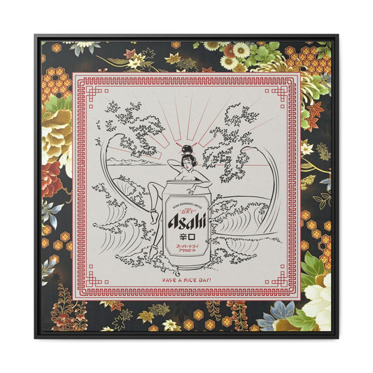 Asahi - Take Out - Framed Canvas
