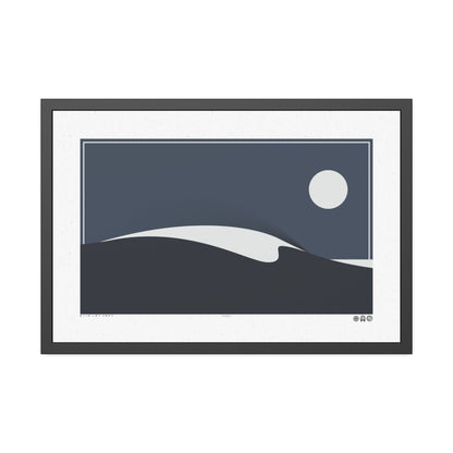 Peel 4 - Harbor - Framed Print