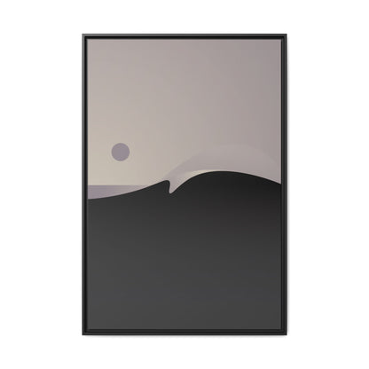 Hazy 2 - Framed Canvas