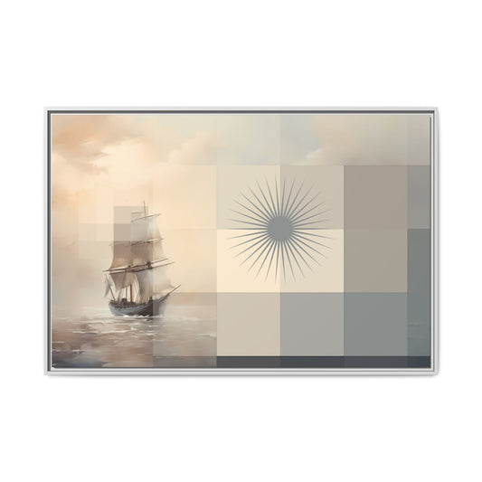 Calm Seas - Framed Canvas