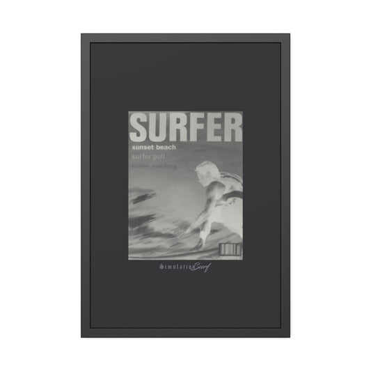 Curren Cover Shot - Invert - Framed Print
