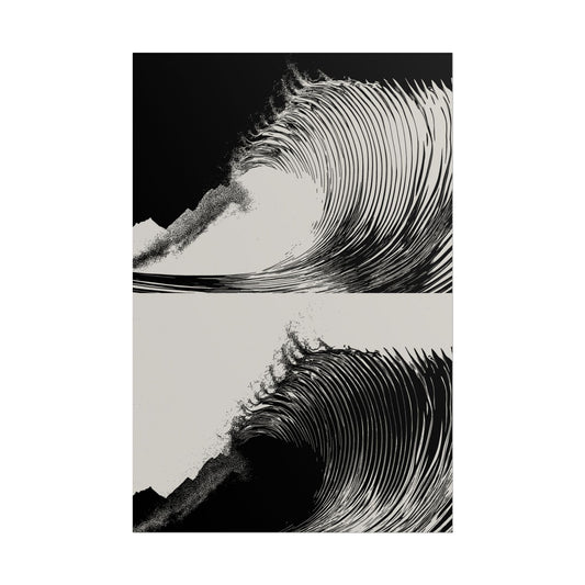 Dawn 2 Dusk - Black & White - Fine Art Print