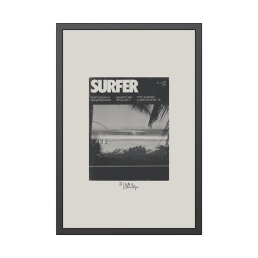 Pipe Cover Shot - Framed Print