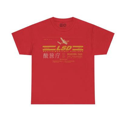 L.S.D. Boarding Pass T-Shirt
