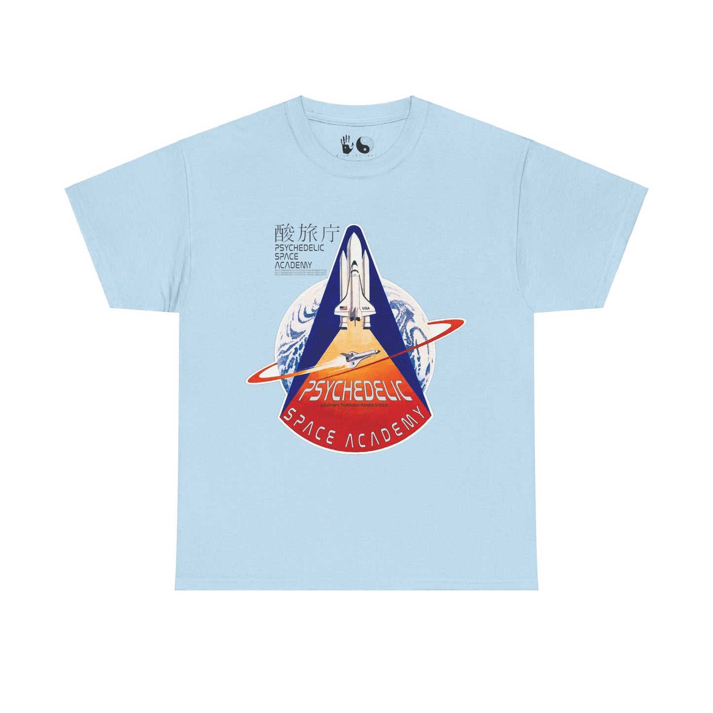 Blast Off Psychedelic Space Academy - T Shirt