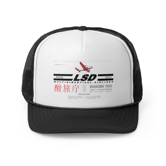 L.S.D. Boarding Pass Trucker