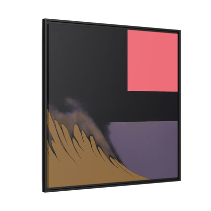 Scware - Purple Haze - Framed Canvas