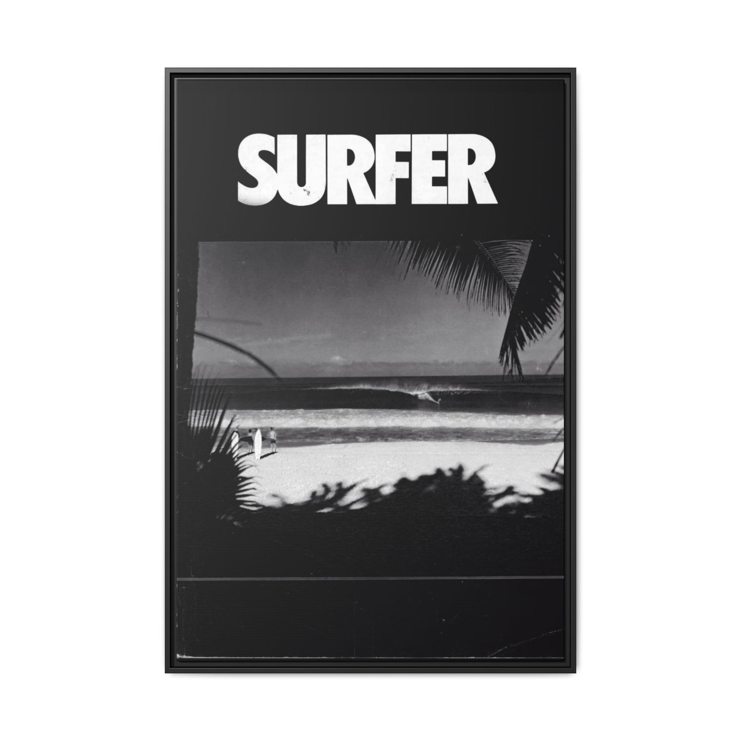 Cover Shot - Pipe - Framed Canvas
