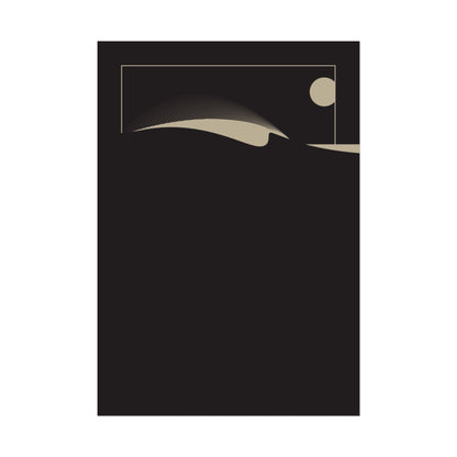 Night Wave 1 - Black - Fine Art Print