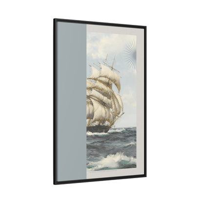 High Seas - MDRN ANTQ - Framed Canvas