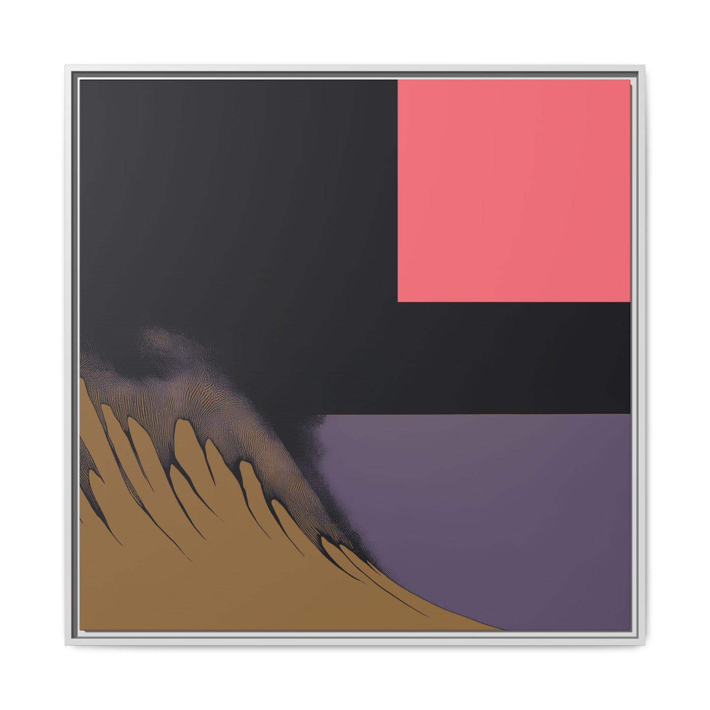 Scware - Purple Haze - Framed Canvas