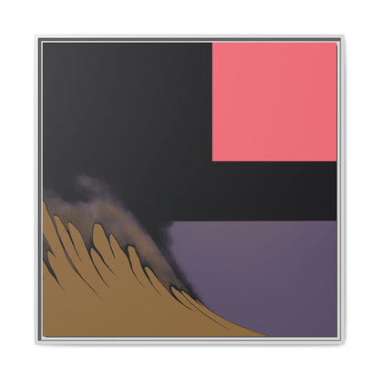 Scware - Purple Haze - Framed Canvas