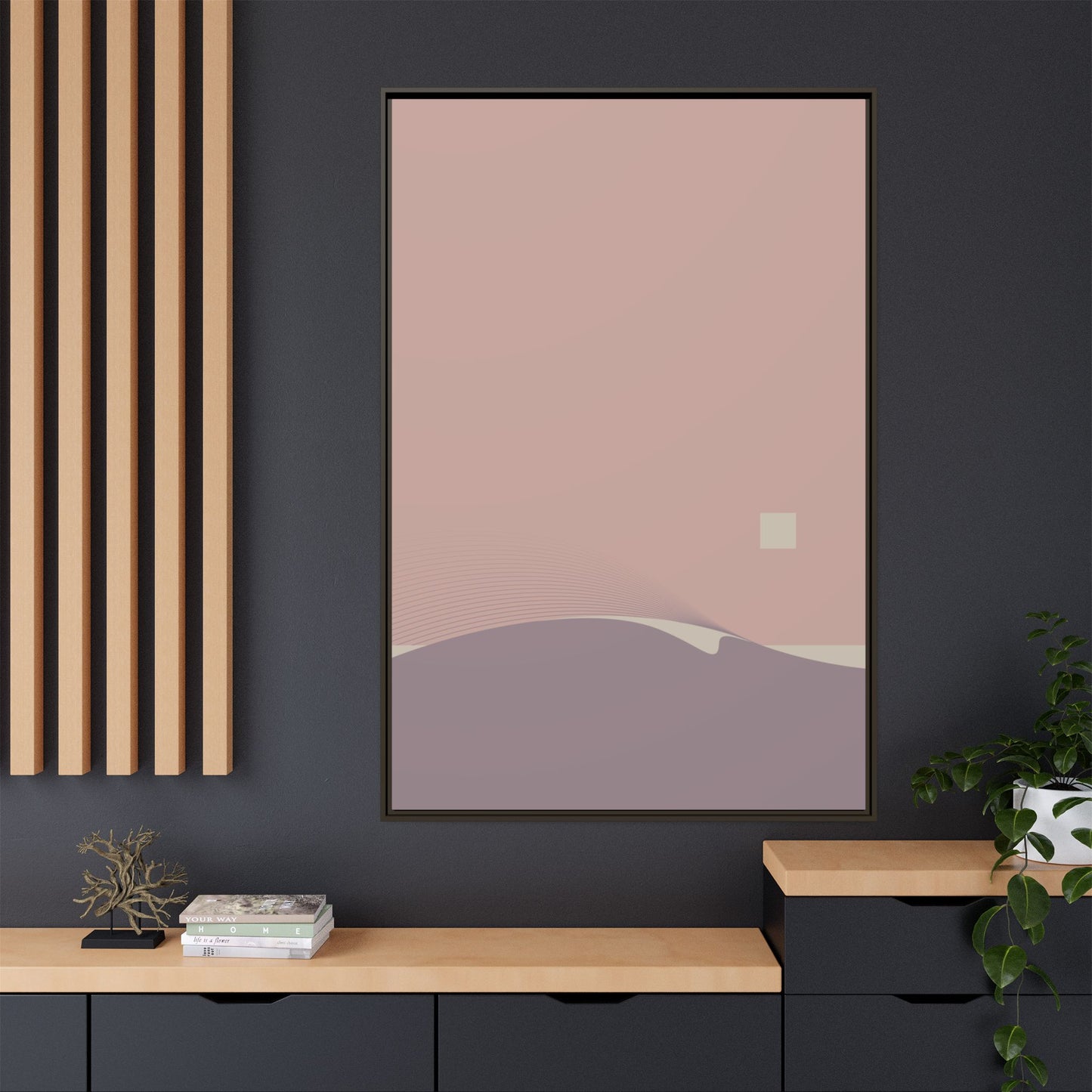 Day Wave - Dawn - XL Framed Canvas