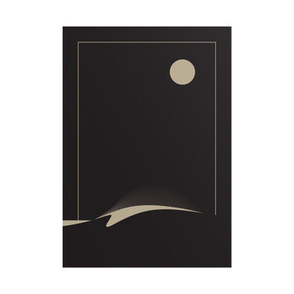 Night Wave 2 - Black - Fine Art Print