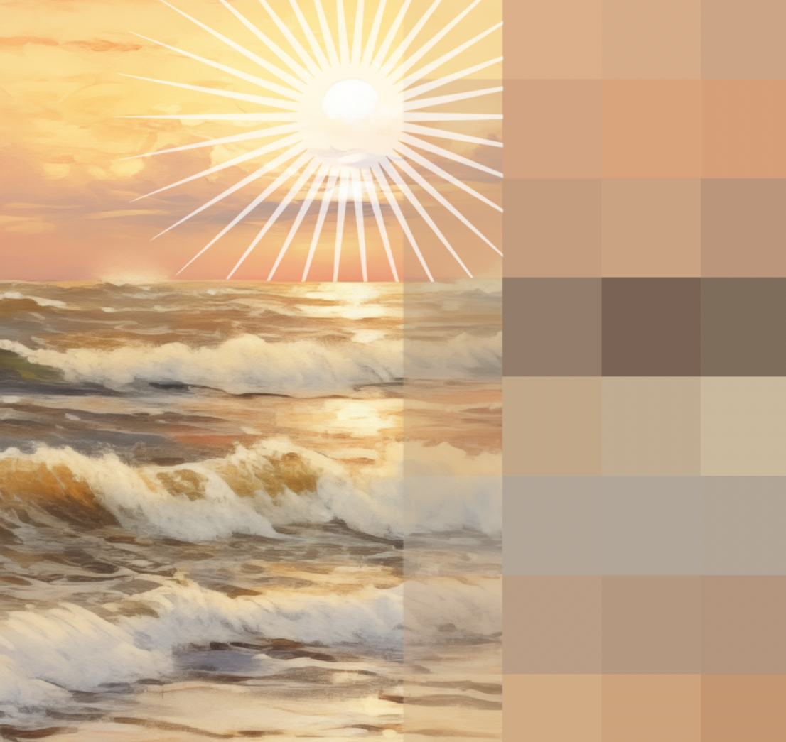 Golden Hour - Framed Canvas
