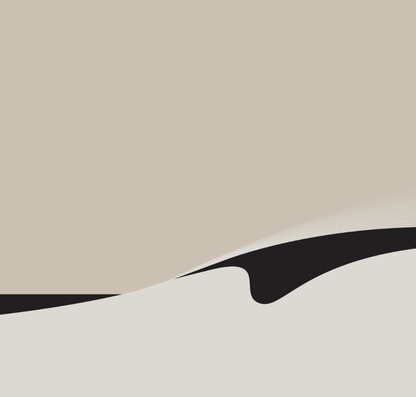 Day Wave 2 - Sand - Framed Canvas