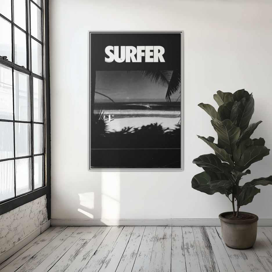 Cover Shot - Pipe - Framed Canvas