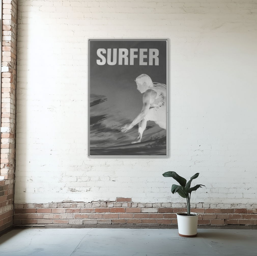 Cover Shot - Curren - Framed Canvas