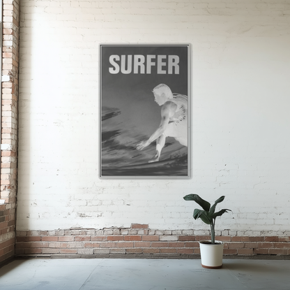 Cover Shot - Curren - Framed Canvas