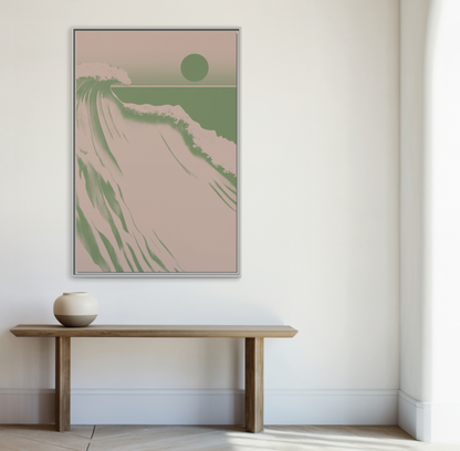 Crest - Dawn - Framed Canvas