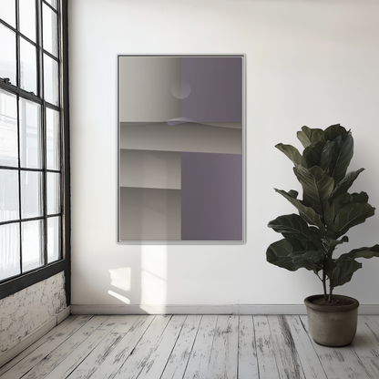 Boxed - Purple Haze - Framed Canvas