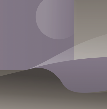 Stacked - Purple Haze - Framed Canvas