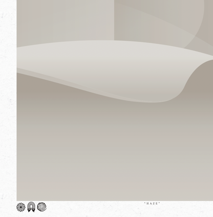 Haze - Stone - Framed Print