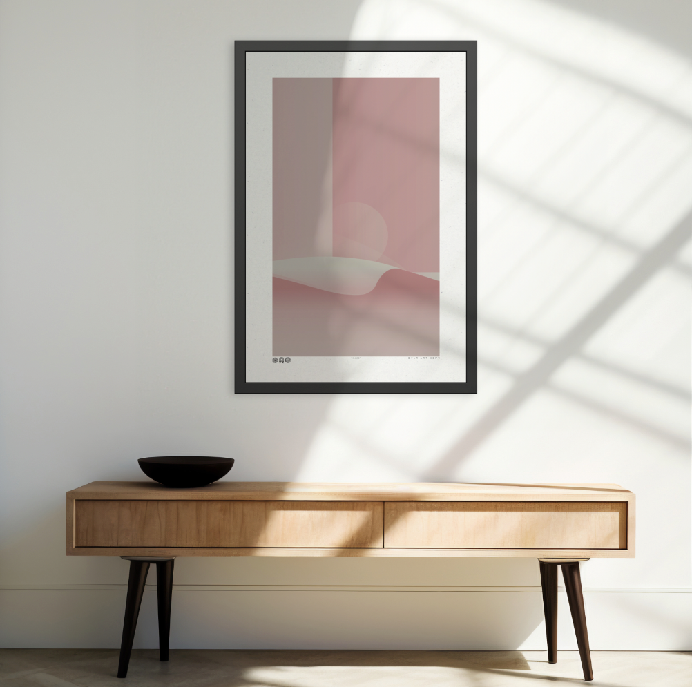 Haze - Dusk - Framed Print