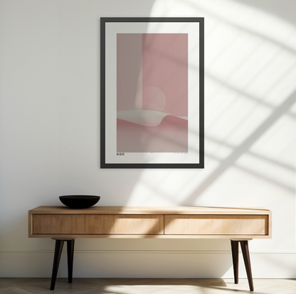 Haze - Dusk - Framed Print
