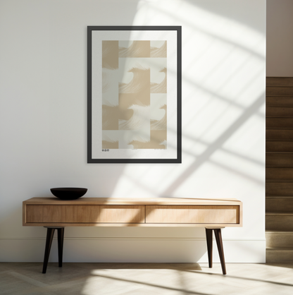 Trench - Sun - Framed Print