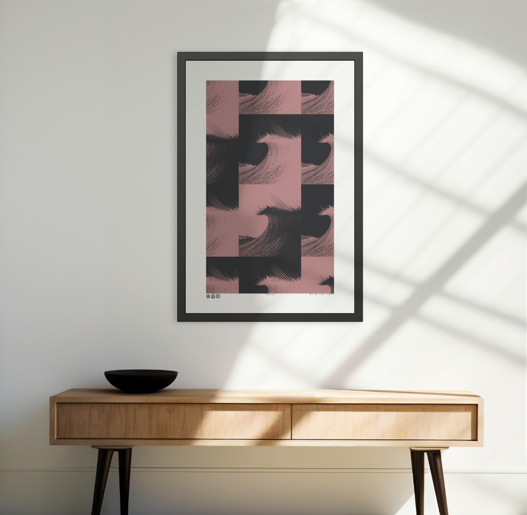 Trench - Dusk - Framed Print