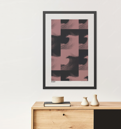Trench - Dusk - Framed Print