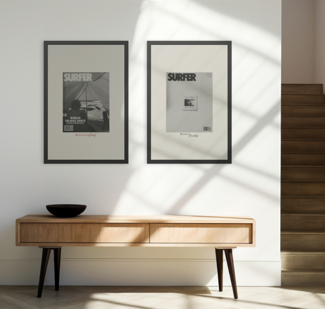 Visions Cover Shot - Framed Print