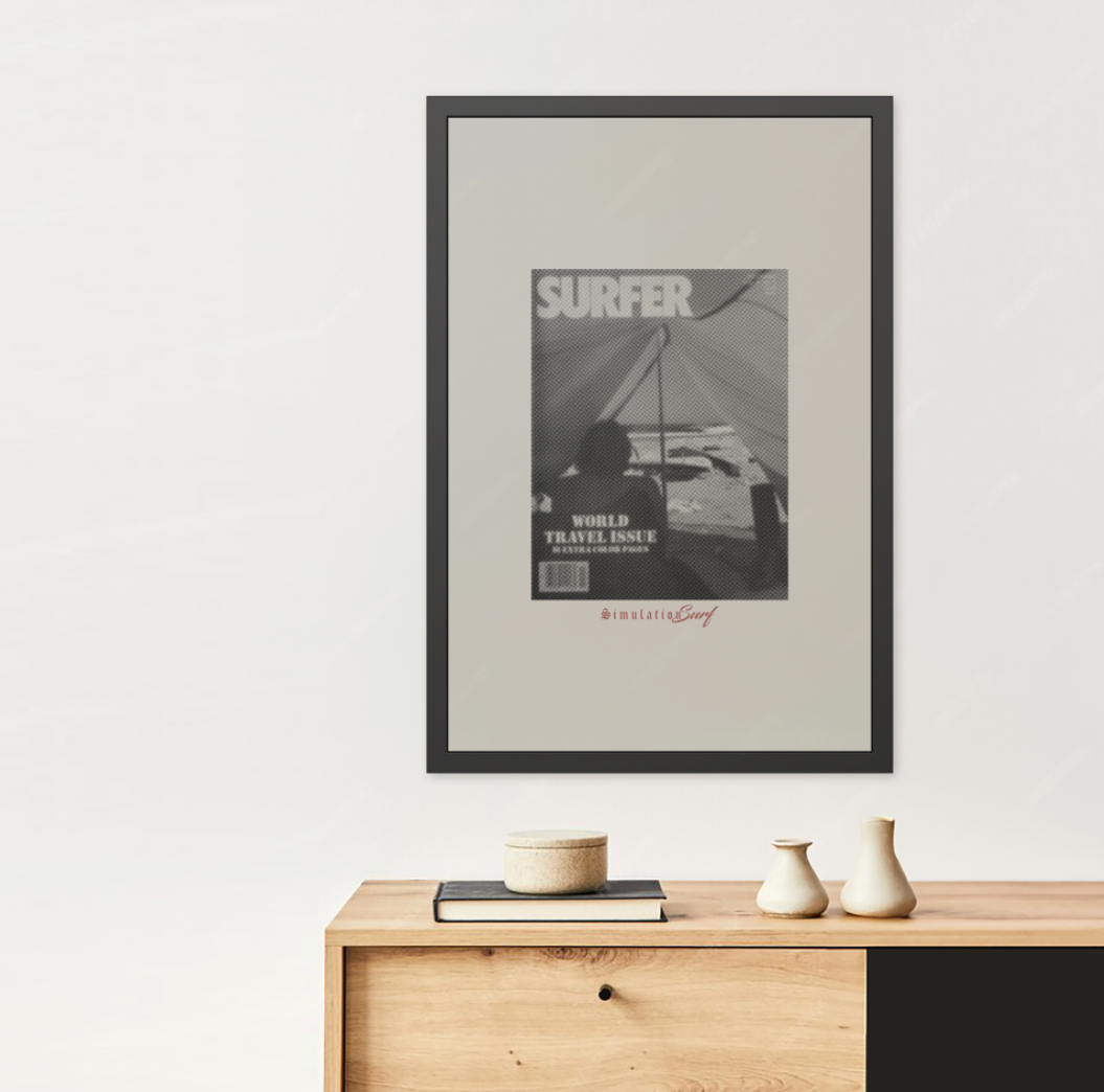 Visions Cover Shot - Framed Print