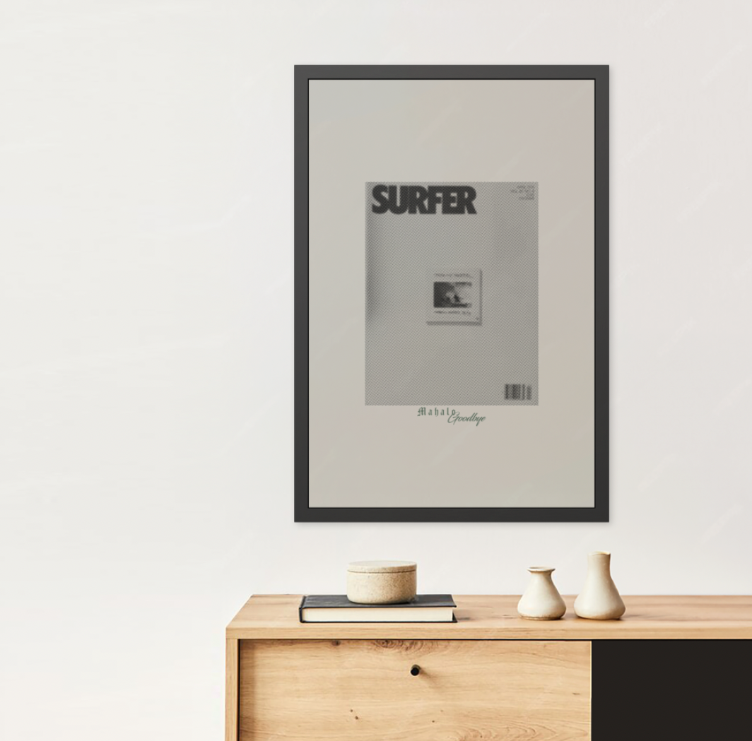 Slide Cover Shot - Framed Print