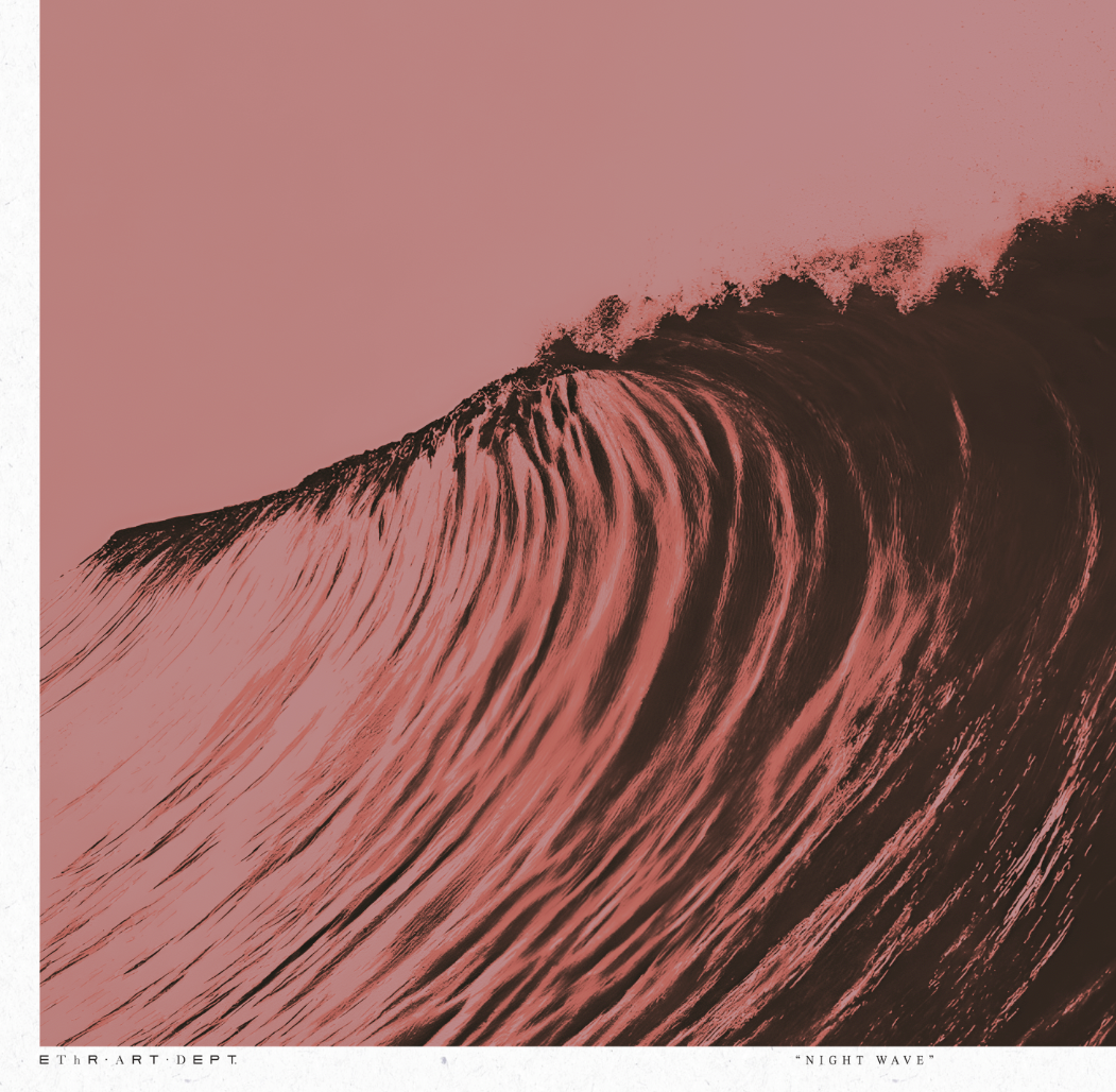Night Wave 4 - Dusk - Framed Print