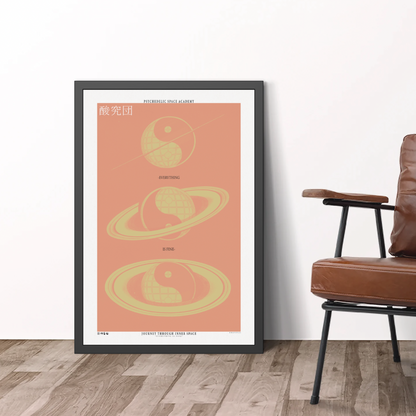 SaturnDay - Sunny - Framed Print