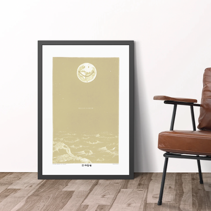 Hello Earth - Sunny- Framed Print