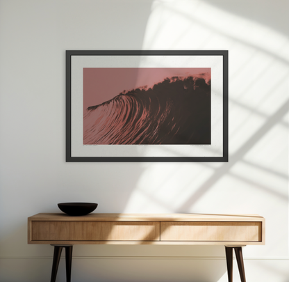 Night Wave 4 - Dusk - Framed Print
