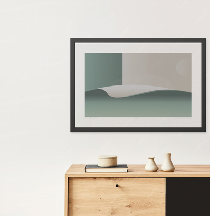 Cylinders 2 - Foam - Framed Print