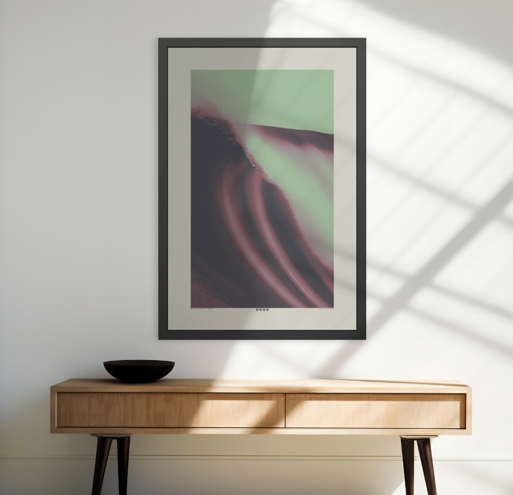 Sludge - Purple Haze - Framed Print